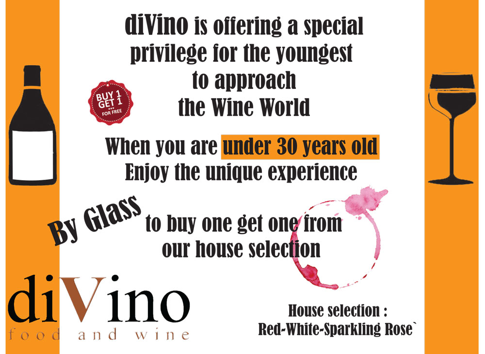 Under 30 promotion: A journey through the wine world